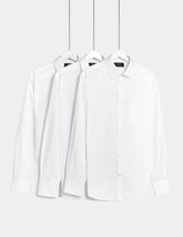 3pk Regular Fit Easy Iron Long Sleeve Shirts Honesty Sales
